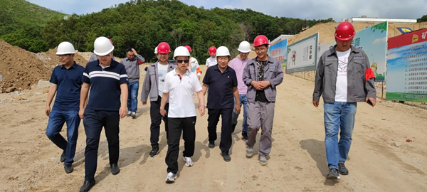 公司总经理史向庆一行到小城季德钼矿项目检查指导工作