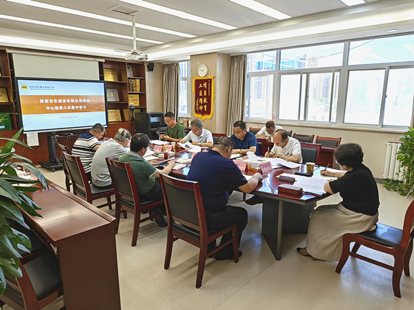 公司党委组织召开2022年中心组第六次集中学习